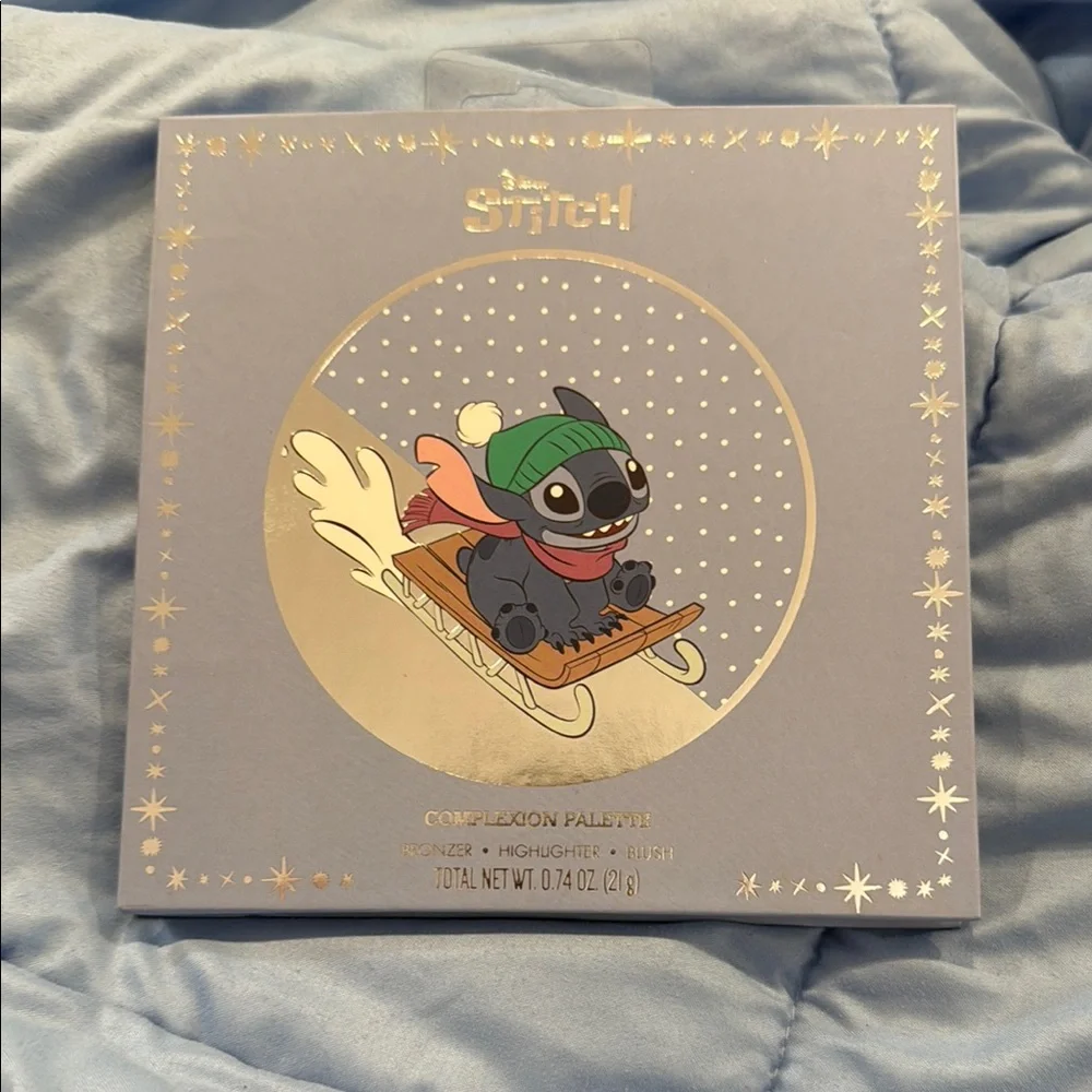 Disney Stitch Complexion Palette, Stitch Makeup Palette, Disney Makeup Palette
